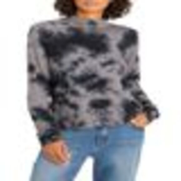 Sanctuary The Perfect Mock-neck Printed Top Skyfall - Picture 3 of 3